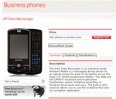 HP iPAQ Voice Messenger
